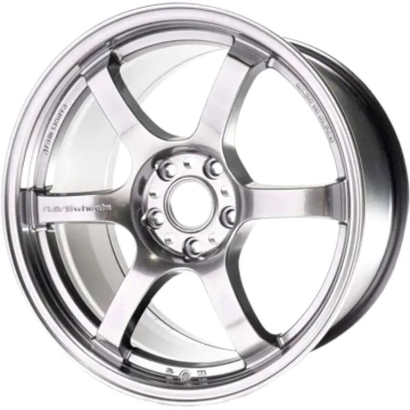 57DR / 17x9.0 / +38 / 5-114.3 / Grace Silver Wheel
