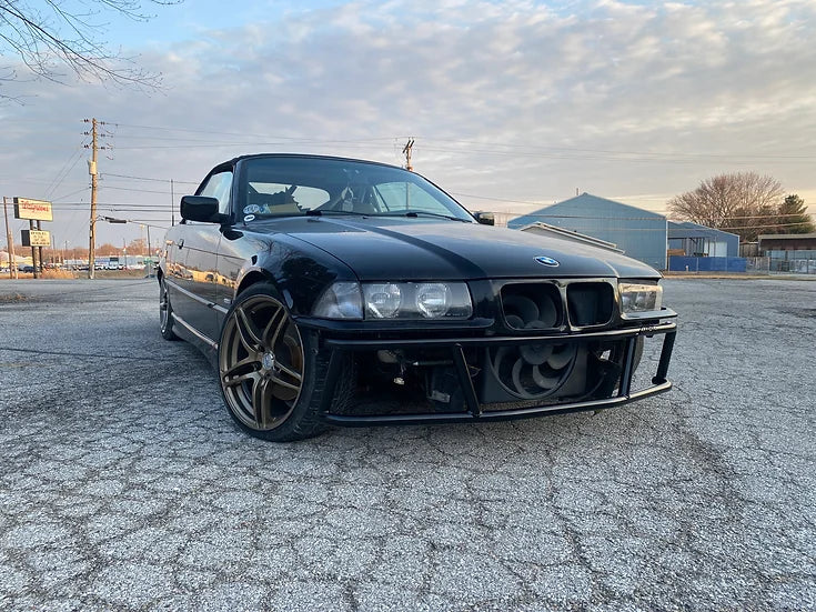 BMW E36 Dual Front Bash Bar