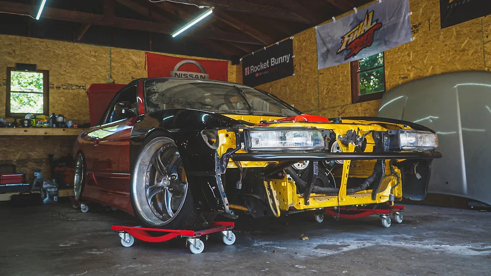 Nissan S13 Front Single Row Bash Bar