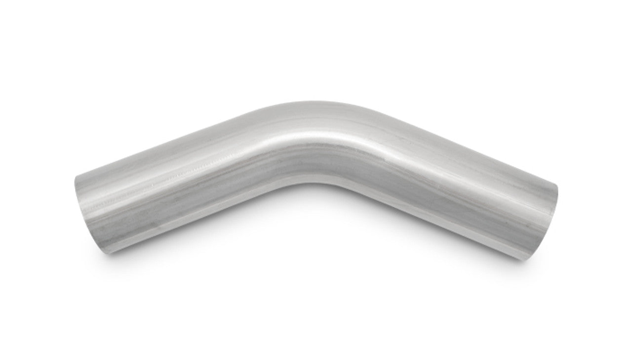 Vibrant 2.5in O.D. T304 SS 45 deg Mandrel Bend