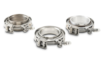 Vibrant T304 SS V-Band Flange Assembly for 3in O.D.