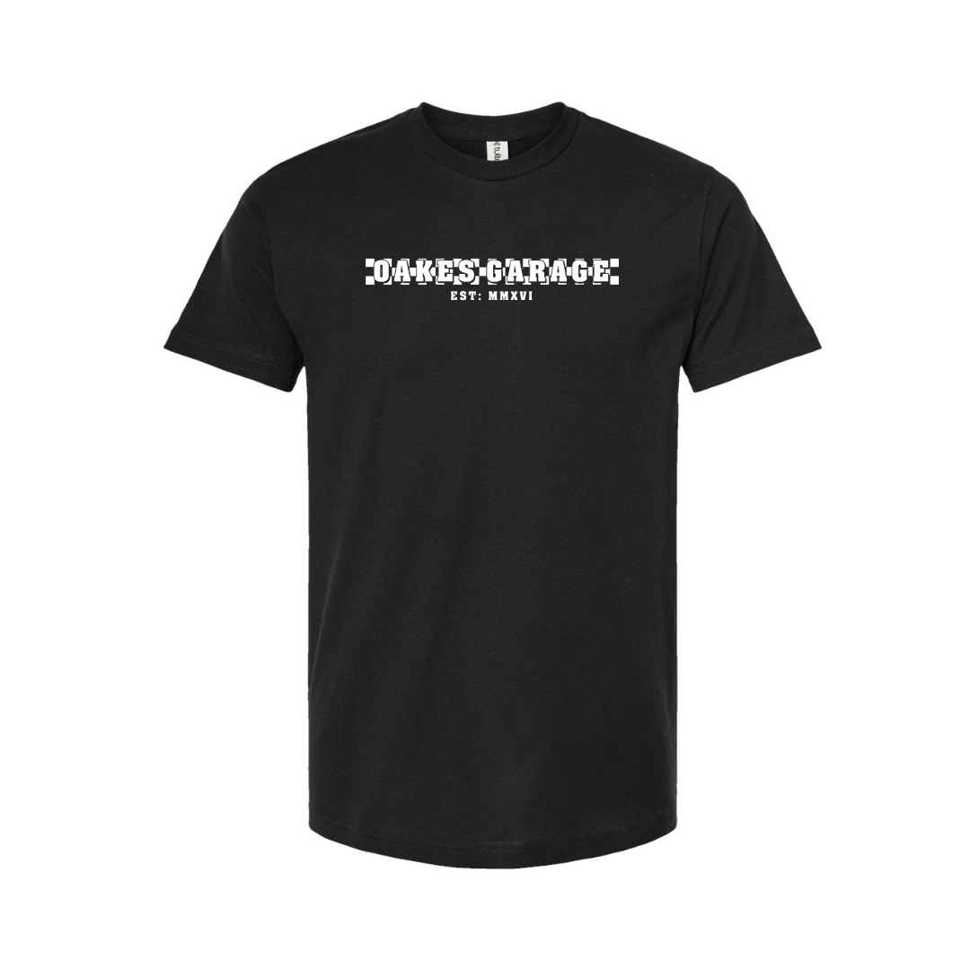 Oakes Garage Auto Excellence Tee - Black