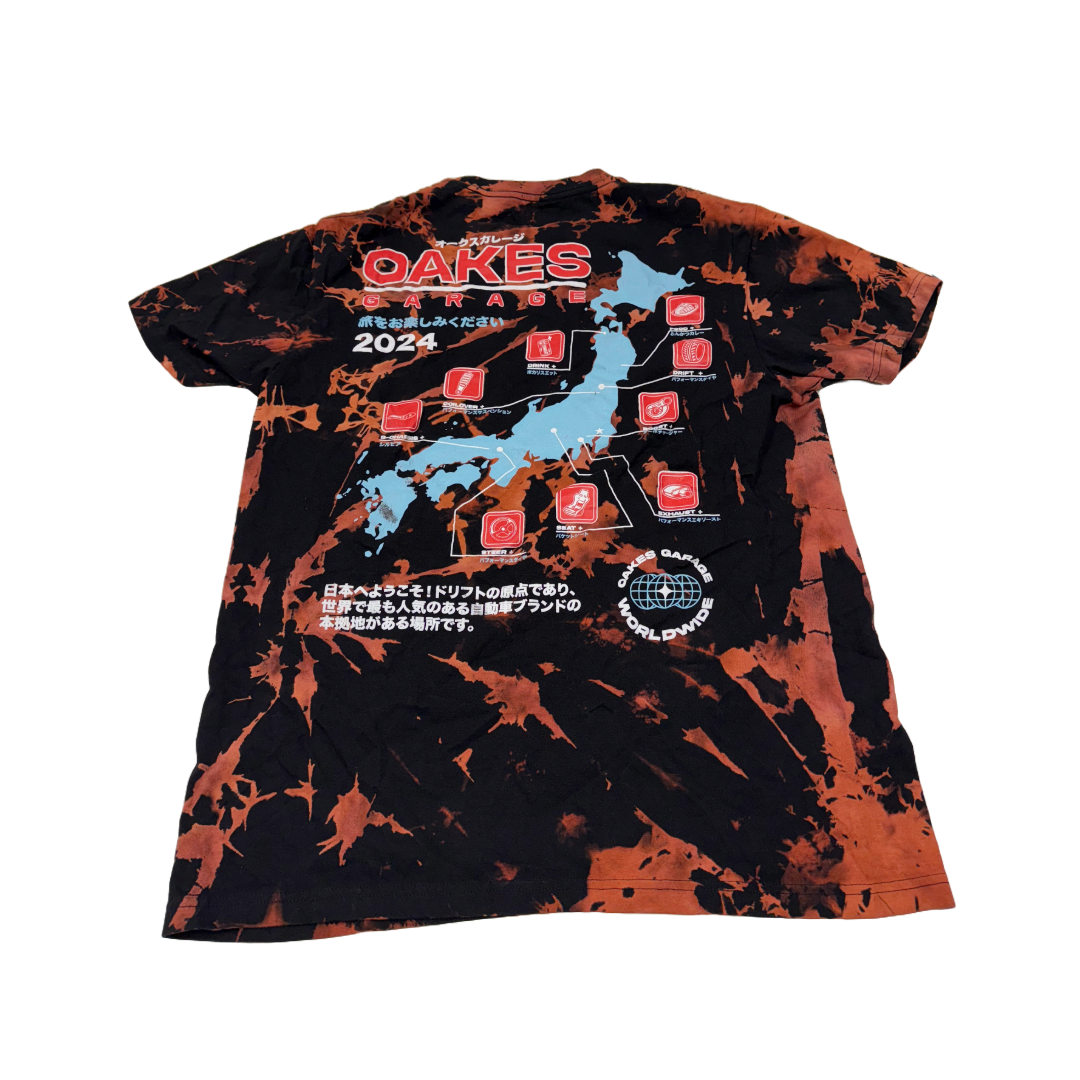 Welcome to Japan BLEACH DYE Tee!