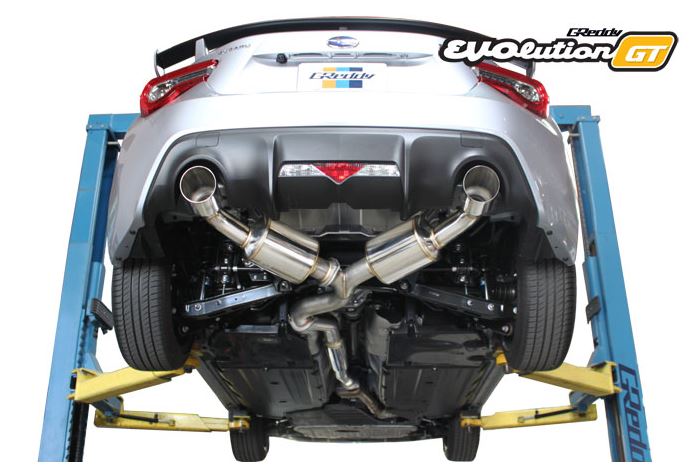 GReddy 2017+ Subaru BRZ / 86 Evolution GT Cat-Back Exhaust