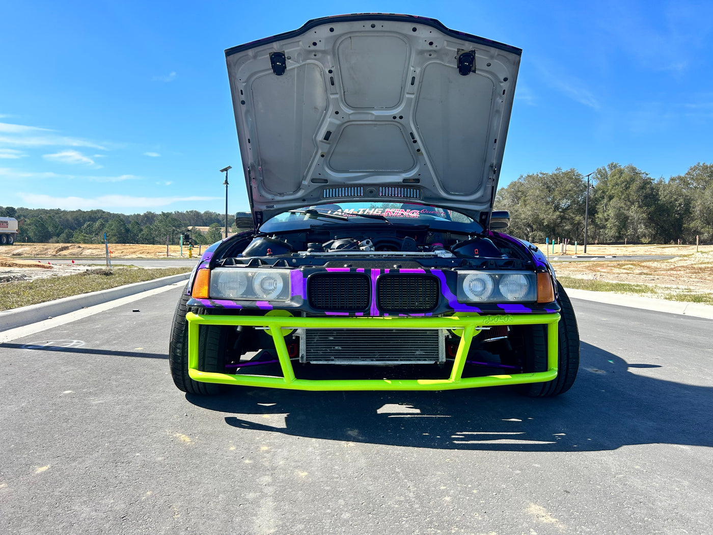 BMW E36 Dual Front Bash Bar