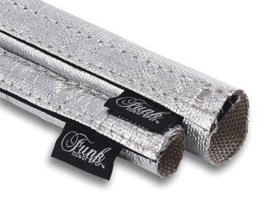 Silver Velcro Heat Sleeving