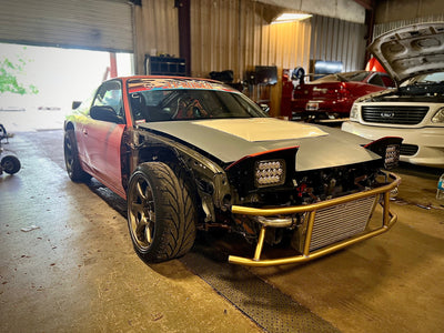 Nissan S13 Front Dual Row with Braces Bash Bar