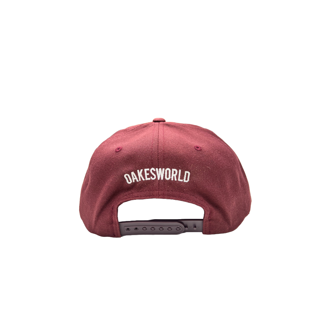 Oakes Garage - Snapback - Maroon