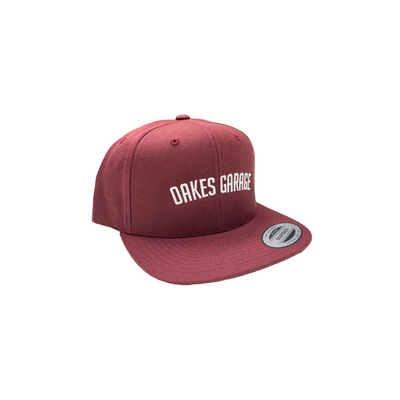 Oakes Garage - Snapback - Maroon