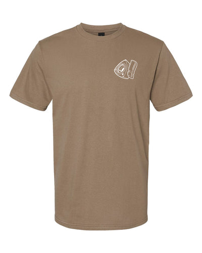 Turbo Rotary Tee -Brown