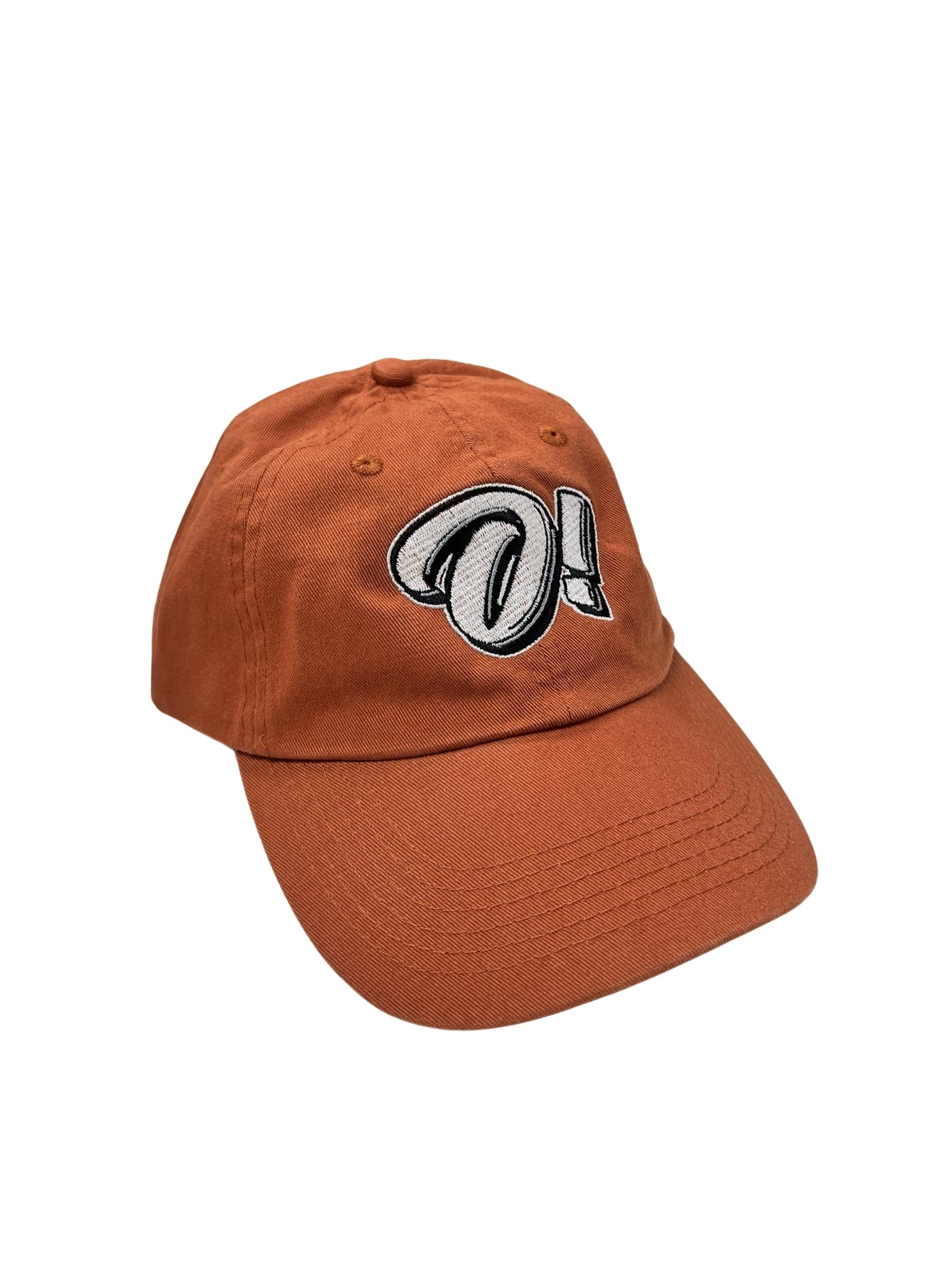 O! Logo Dad Hat - Texas Orange