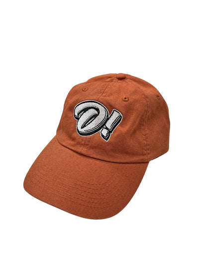 O! Logo Dad Hat - Texas Orange