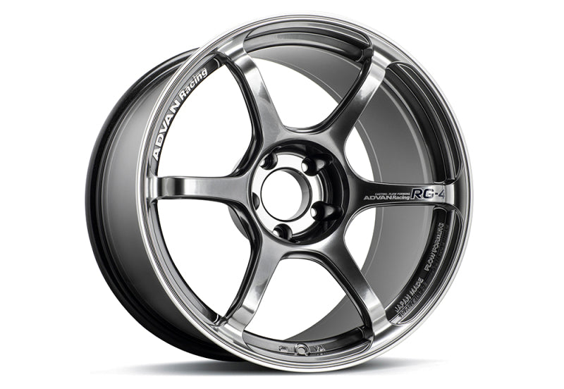 RG-4 / 18x9  / +25 / 5-114.3 / Racing Hyper Black & Ring Wheel