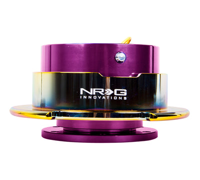 NRG Quick Release Gen 2.5 - Purple Body / Neochrome Ring