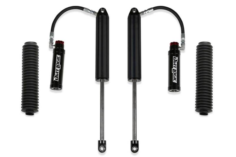Fabtech 10-14 Ford F150 Raptor 4WD 0-2in Rear Dirt Logic 3.0 Reservoir Smooth Body Shocks - Pair