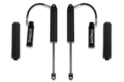 Fabtech 10-14 Ford F150 Raptor 4WD 0-2in Rear Dirt Logic 3.0 Reservoir Smooth Body Shocks - Pair