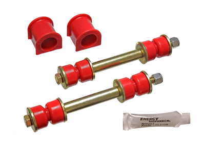 Energy Suspension 89 Toyota 4Runner 2/4WD Red 24mm Complete Front Sway Bar Bushing Set