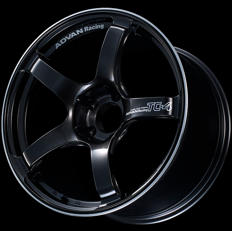 Advan TC4 17x8.0 +54 5-114.3 Racing Gunmetallic Ring Wheel