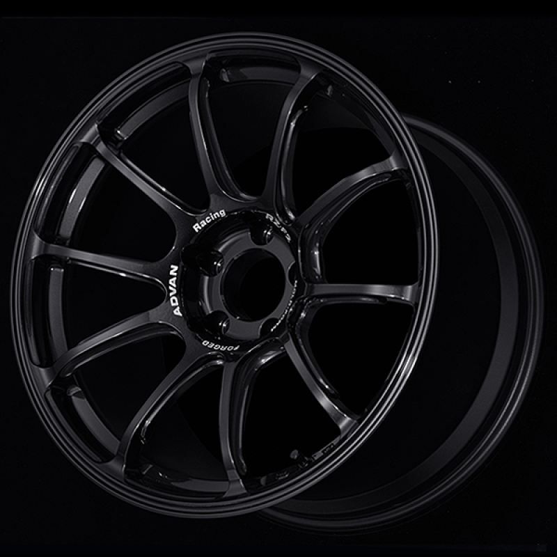 Advan RZ-F2 18x9.5 +45 5-120 Racing Titanium Black Wheel