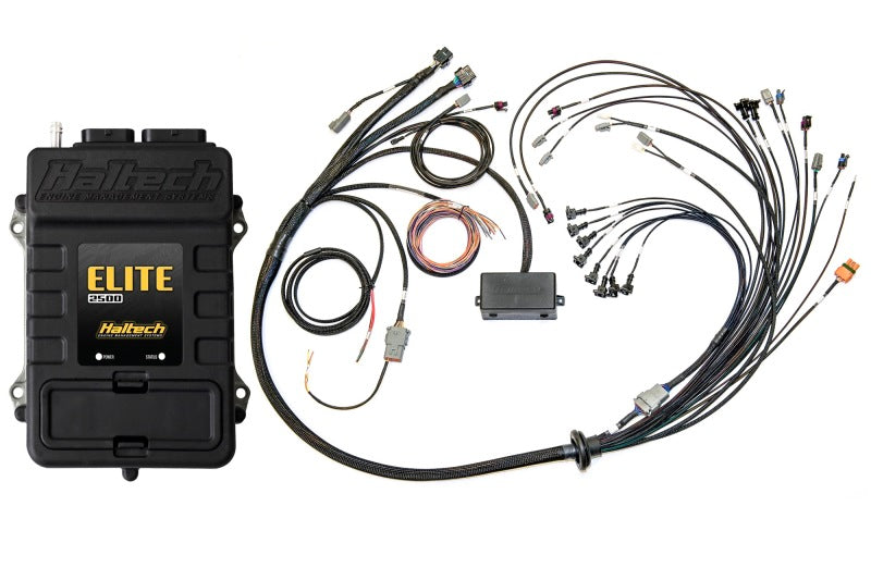 Haltech Elite 2500 Terminated Harness ECU Kit w/ OE Injector Connectors/Early Cam Solenoid