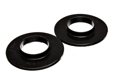 Energy Suspension Universal 2 3/16in ID 4 9/16in OD 5/8in H Black Coil Spring Isolators (2 per set)