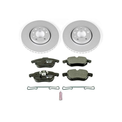 Power Stop 03-11 Saab 9-3 Front Euro-Stop Brake Kit