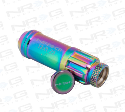 M12 X 1.25 Steel Lug Nut Set - Neochrome