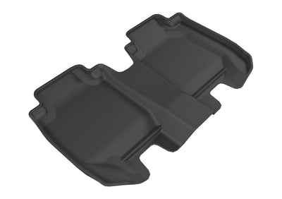 3D MAXpider 2016-2020 Honda Hr-V Kagu 2nd Row Floormats - Black