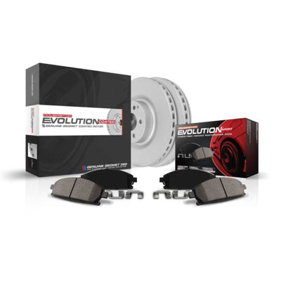 Power Stop 91-92 BMW 318i Front Z23 Evolution Sport Coated Brake Kit