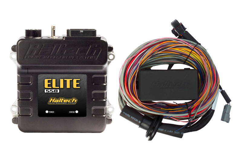 Haltech Elite 550 16ft Premium Universal Wire-In Harness ECU Kit