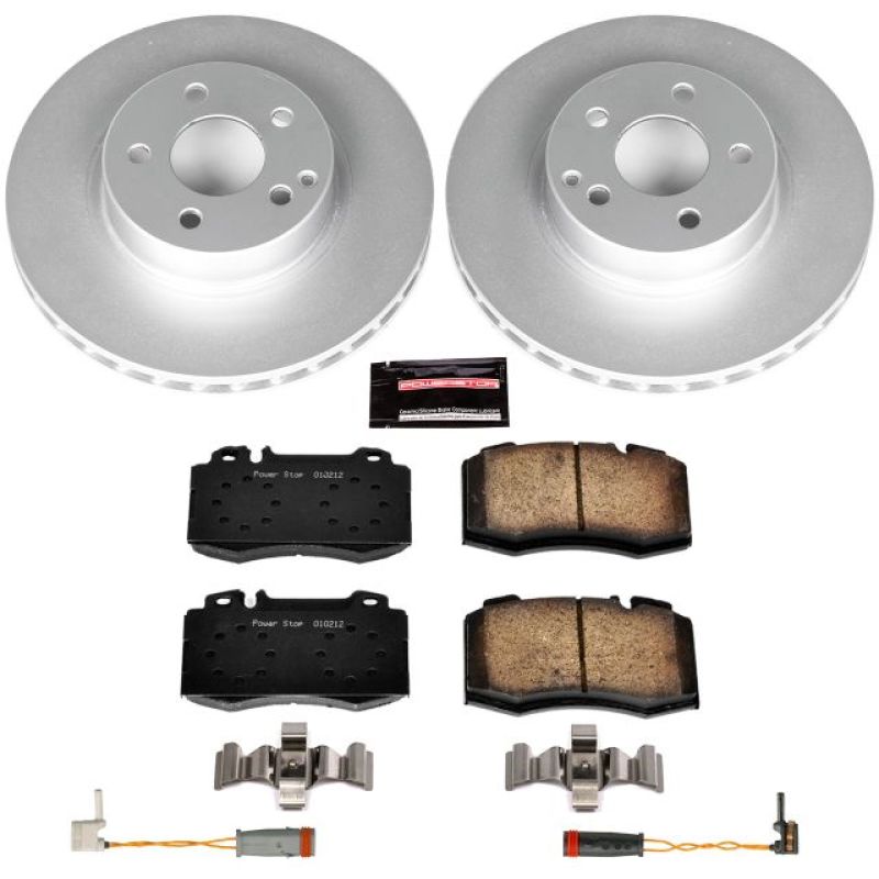 Power Stop 2006 Mercedes-Benz E350 Front Z23 Evolution Sport Coated Brake Kit