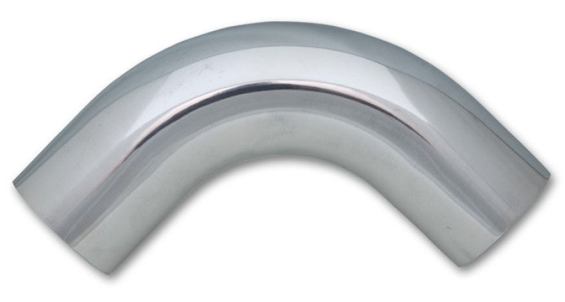 Vibrant 3.25in O.D. Universal Aluminum Tubing (90 Degree) 3.25in CLR 5in Leg Length