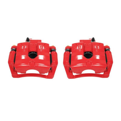 Power Stop 10-11 Cadillac SRX Rear Red Calipers w/Brackets - Pair