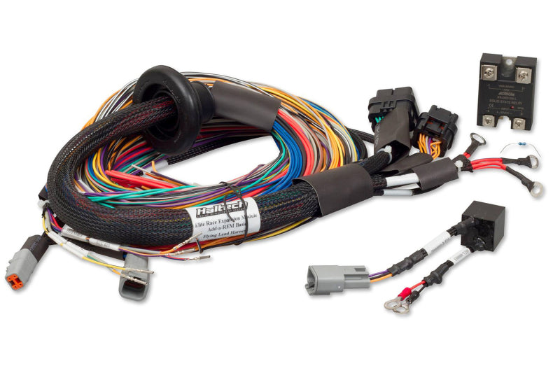 Haltech Elite Race Expansion Module 16 Sequential Injector Upgrade 8ft Universal Wire-In Harness