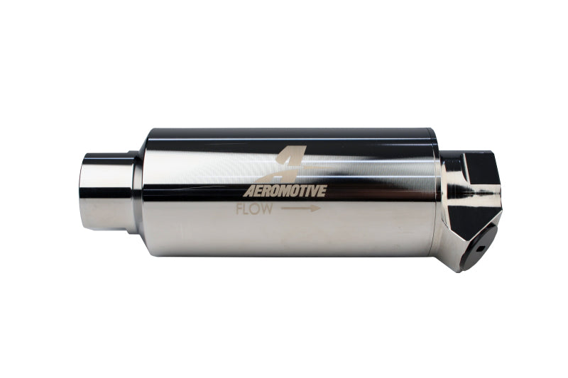 Aeromotive In-Line Filter - AN-12 / AN-08 Dual Outlet