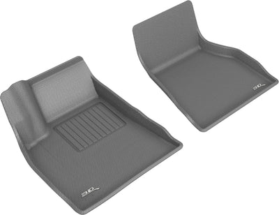 3D MAXpider 2015-2020 Tesla Model S Kagu 1st Row Floormat - Gray