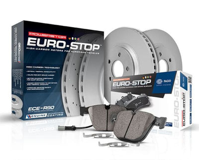 Power Stop 99-06 Audi TT Front Euro-Stop Brake Kit