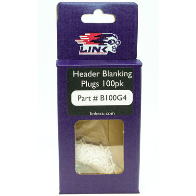 B100G4 - 100 pack blanking plugs