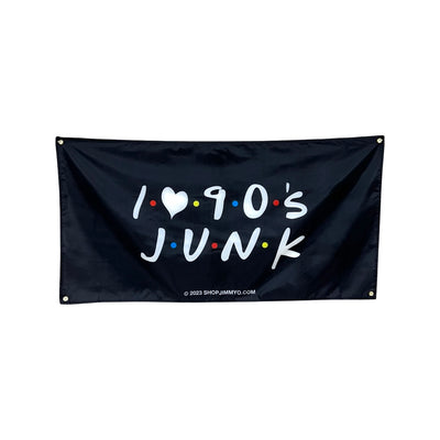 I Love 90's Junk Banner