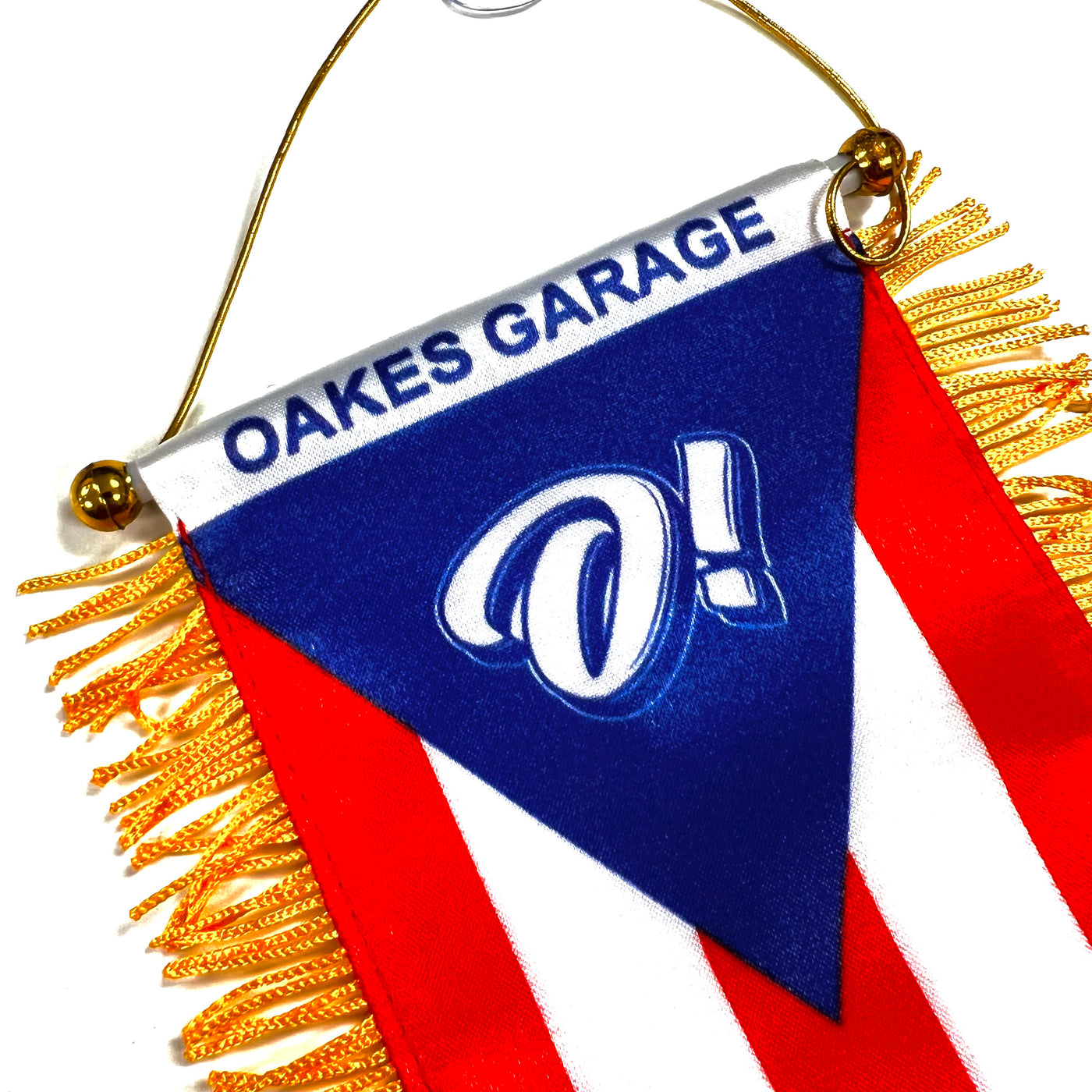 Oakes Garage Puerto Rico Window Flag