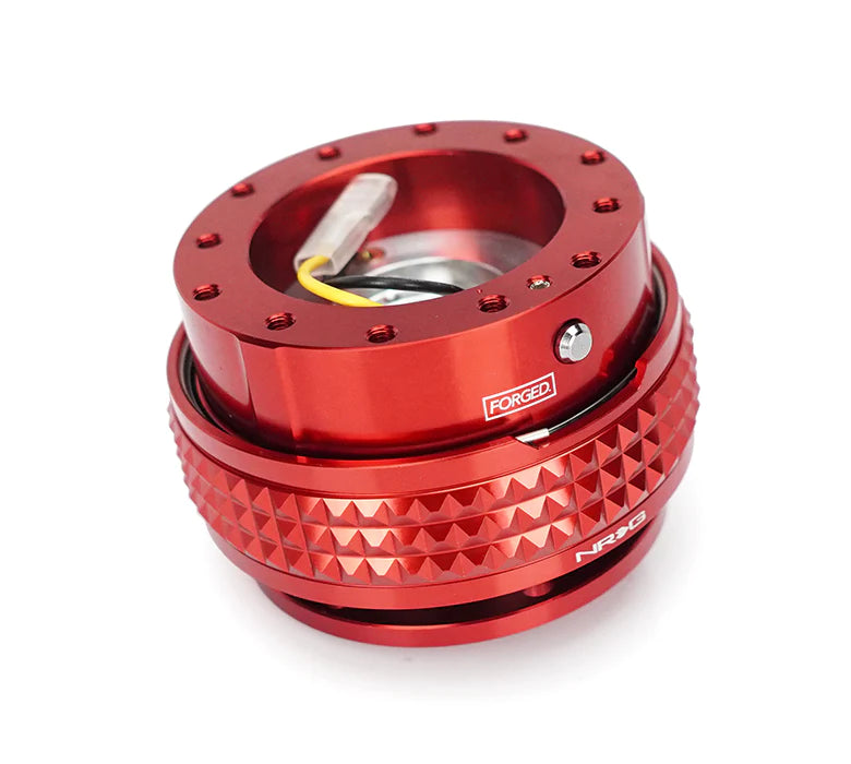 NRG Quick Release Kit - Pyramid Edition - Red Body / Red Pyramid Ring