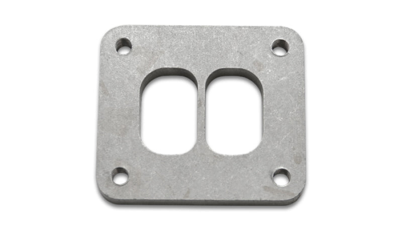 Vibrant Divided Turbo Inlet Flange for Borg Warner S-Series Divided T4 - Mild Steel