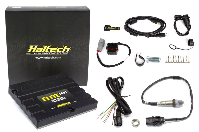 Haltech Elite PRO Direct Plug-In ECU Kit w/ Single Wideband & Hardware Kit