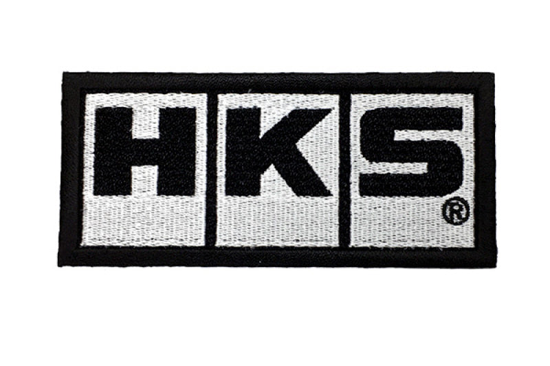 HKS PATCH HKS W105 WHITE