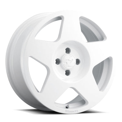 Tarmac / 17x7.5 4x108 / 42mm / Rally White Wheel