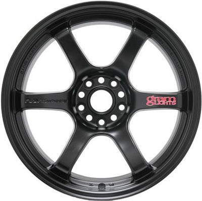 57DR / 17x9.0 / +22 / 5x114.3 / Semi Gloss Black Wheel