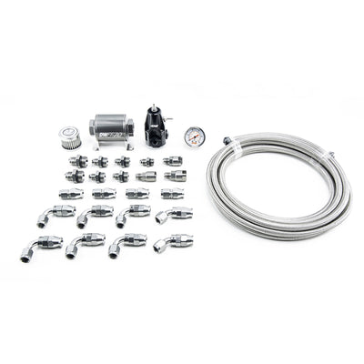 DeatschWerks 01-15 Honda Civic DW400 Pump Module Return Plumbing Kit w/PTFE Fuel Lines