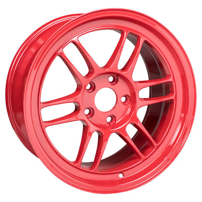 Enkei RPF1 17x9 5x114.3 35mm Offset 73mm Bore Competition Red Wheel (MOQ 40)