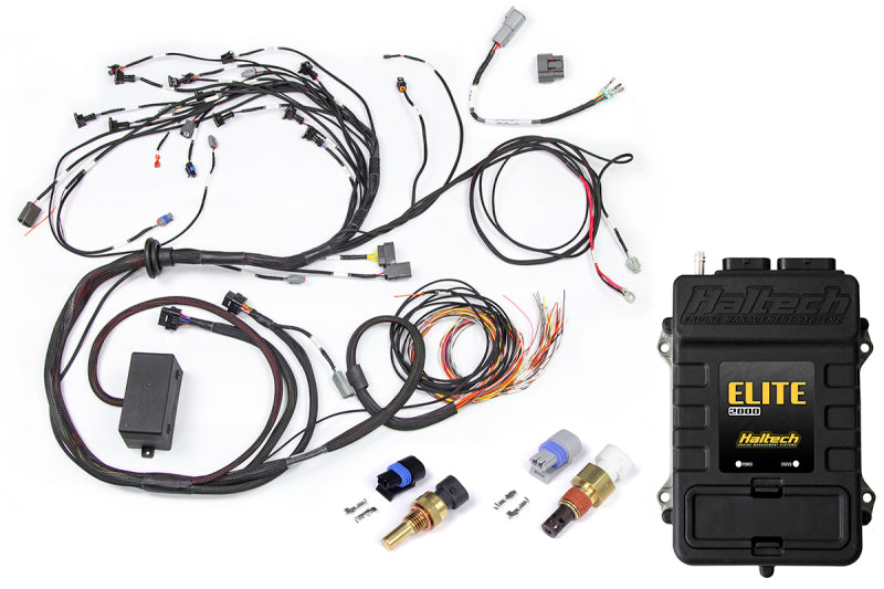 Haltech Elite 2000 Terminated Harness ECU Kit