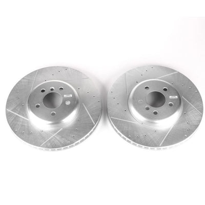 Power Stop 10-15 BMW 550i GT Front Evolution Drilled & Slotted Rotors - Pair